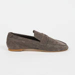 The Unlined Penny Loafer in Smoke