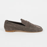 The Unlined Penny Loafer in Smoke