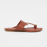 The Toe Thong in Cognac