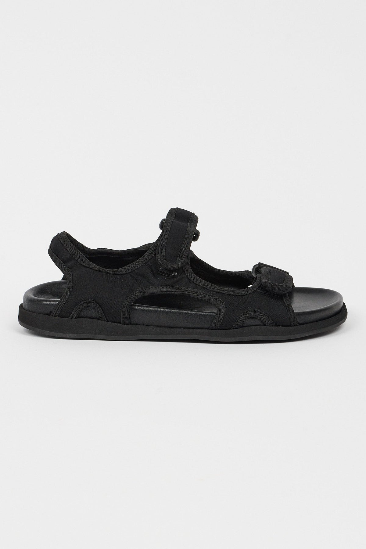 The Walking Sandal Sneaker in Black