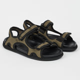 The Walking Sandal Sneaker in Olive