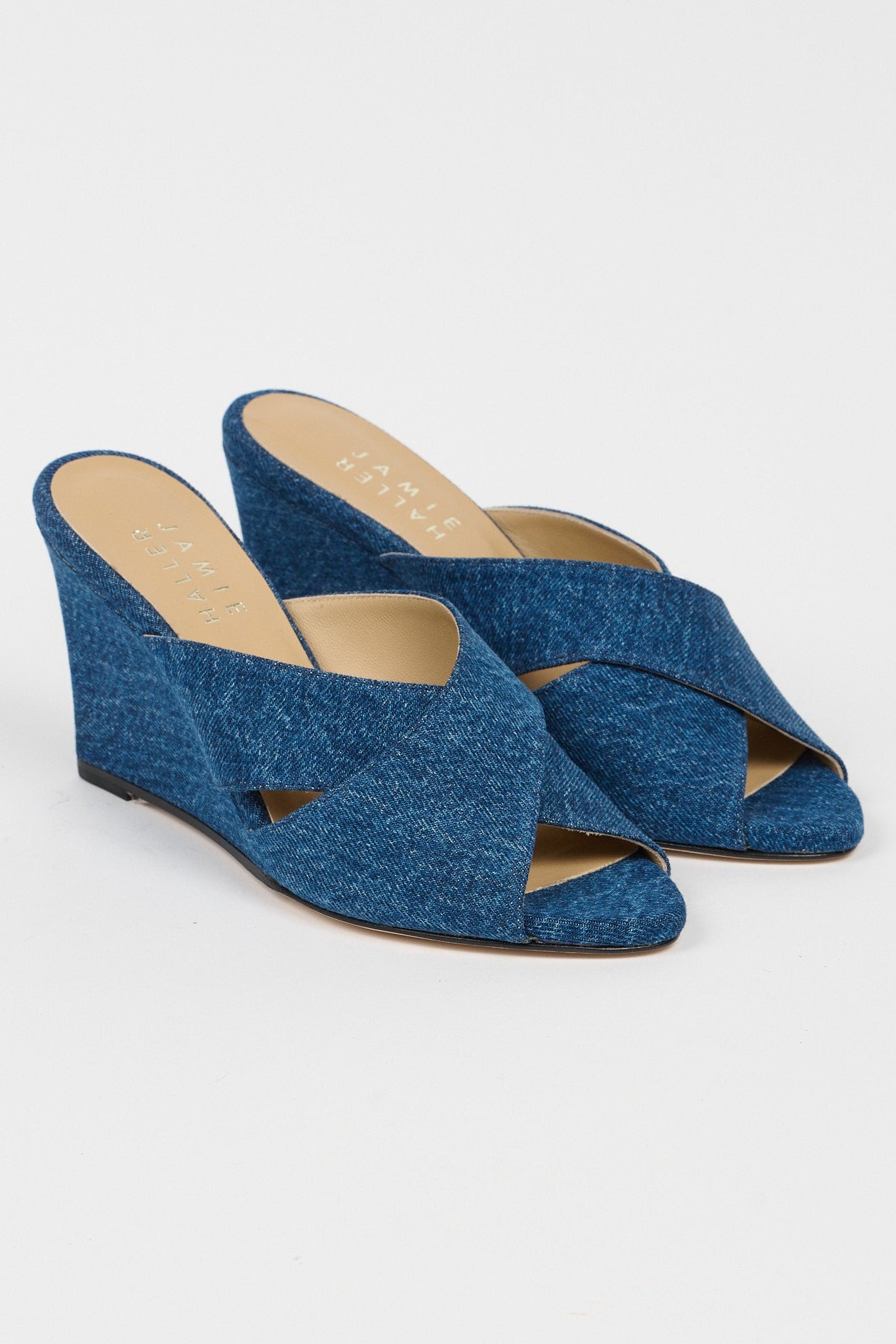 The Rose Platform in Denim