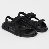The Walking Sandal Sneaker in Black
