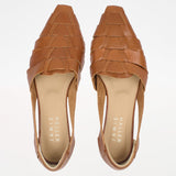 The Weave Slip On in Cognac