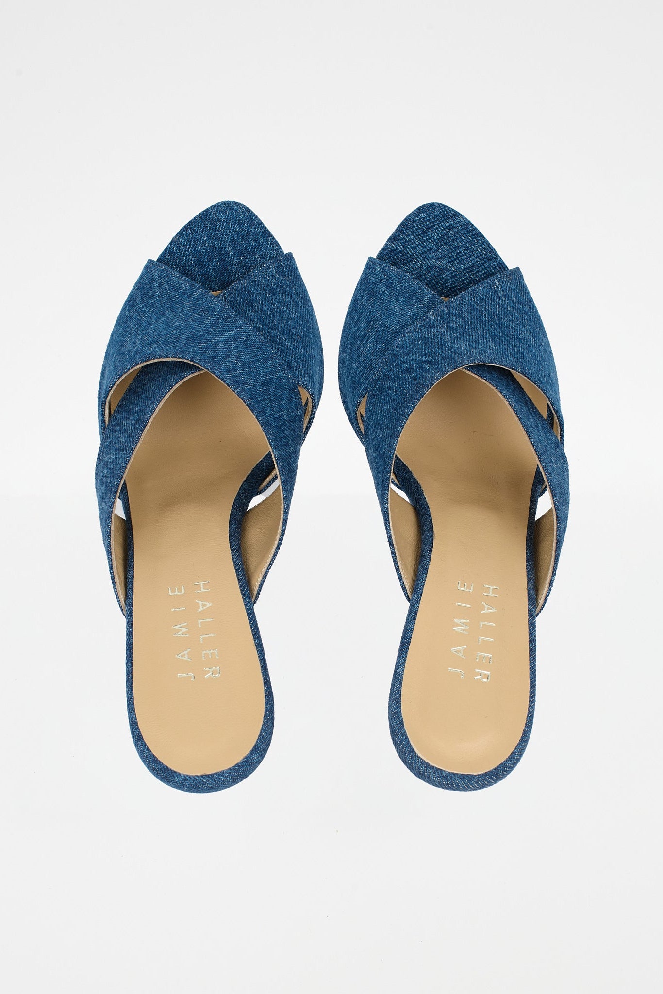 The Rose Platform in Denim