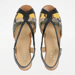 The Archive Heel in Citrus Snake