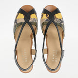 The Archive Heel in Citrus Snake