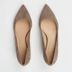 The Kitty Point in Taupe Suede - Jamie Haller