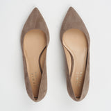 The Kitty Point in Taupe Suede - Jamie Haller