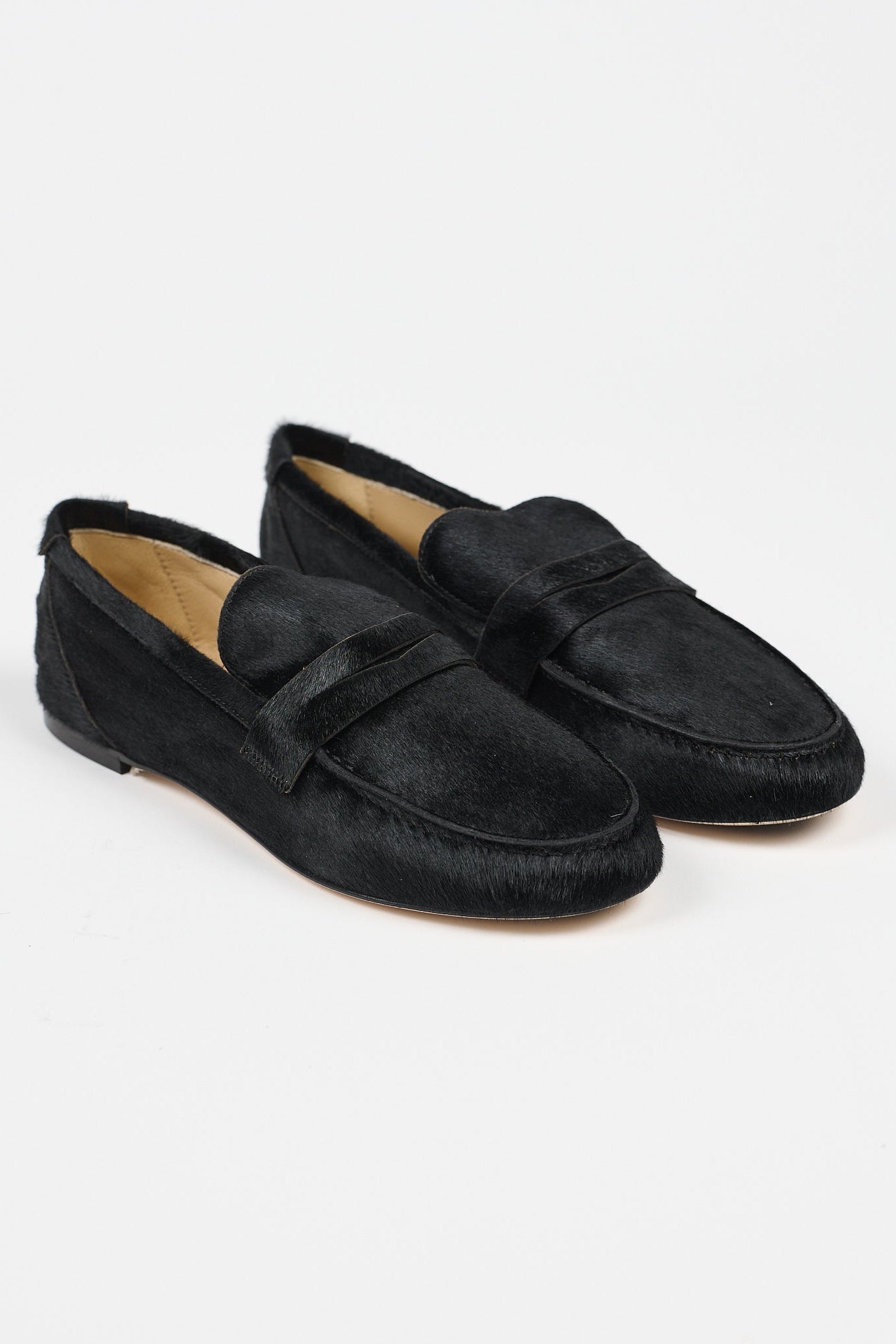 The Penny Loafer in High Black