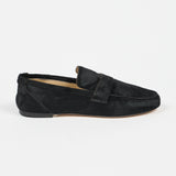 The Penny Loafer in Ponyhair Black