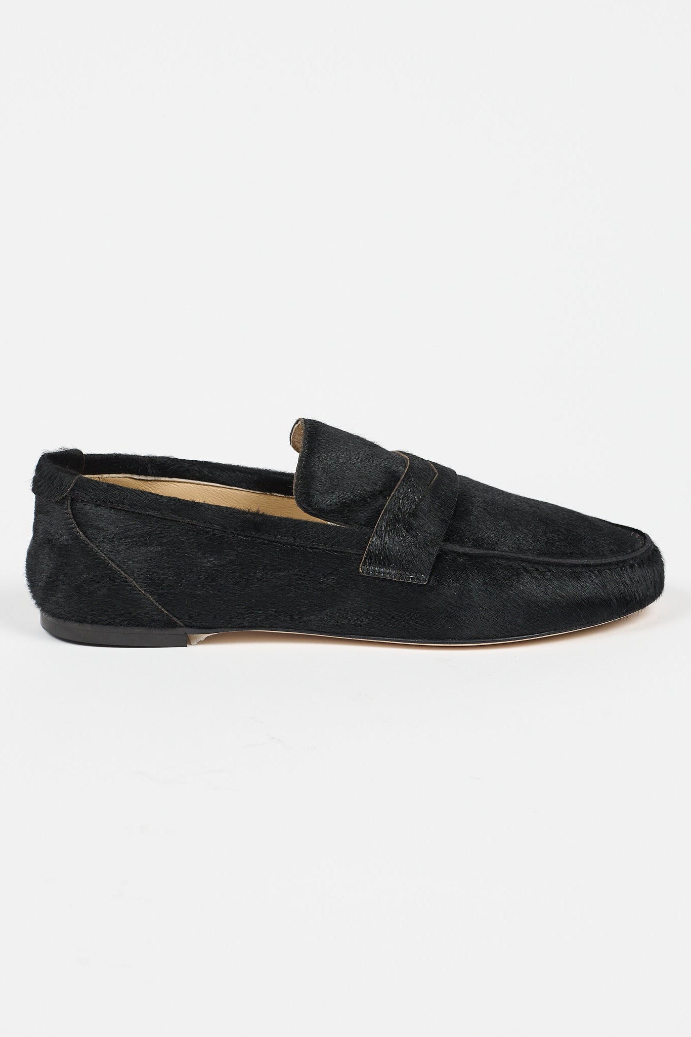 The Penny Loafer in High Black