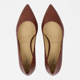 The Kitty Point Heel in Espresso