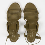 The Sparta Heel in Olive