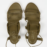 The Sparta Heel in Olive