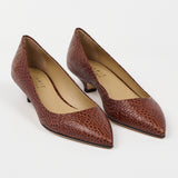 The Kitty Point Heel in Espresso