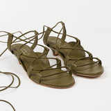 The Sparta Heel in Olive