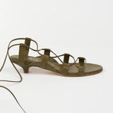 The Sparta Heel in Olive