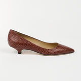 The Kitty Point Heel in Espresso