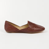 The Khussa Slipper in Espresso