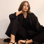 The Knot Sandal in Black