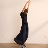 The Walking Sandal in Metallic Blue