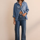 The Crease Jean in Flat Crease Front