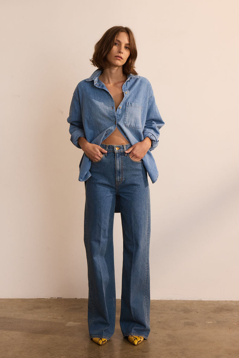 The Crease Jean in Flat Crease Front 2
