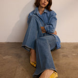 The Crease Jean in Flat Crease