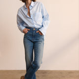 The Kenickie Jean in Distressed Indigo