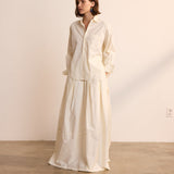 The Ballgown Skirt in Ecru