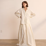 The Ballgown Skirt in Ecru
