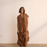 The Walking Sandal in Cognac