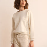 The Daily Sweatshirt in Natural White
