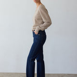 The V Fave Cashmere Sweater in Oatmeal