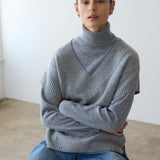 The Primm Sweater in Light Heather