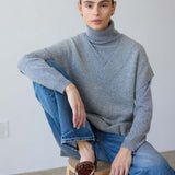 The Primm Sweater in Light Heather
