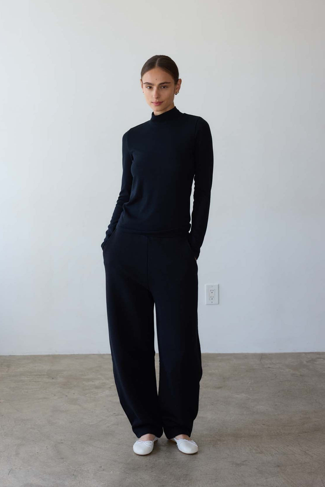 The Ballet Slipper in Latte