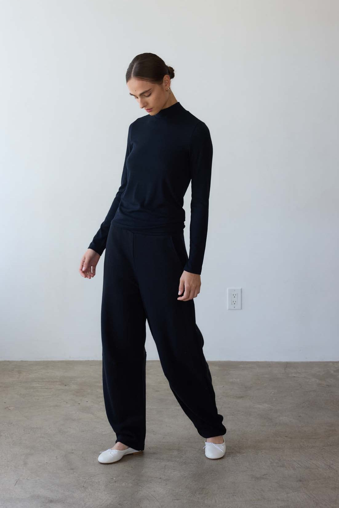 The Ballet Slipper in Latte