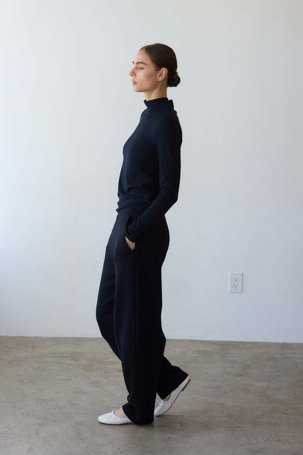 The Ballet Slipper in Latte