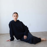 The Pullover Hoodie in Black