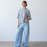 The Baggy Jean in Ice Indigo