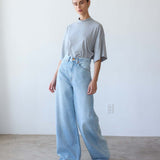 The Baggy Jean in Ice Indigo