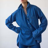 The Essential Shirt in Farrah Indigo