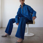 The Elephant Bell in Farrah Indigo