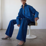 The Elephant Bell in Farrah Indigo