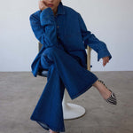 The Elephant Bell in Farrah Indigo