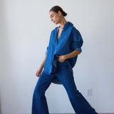 The Essential Shirt in Farrah Indigo