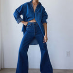 The Elephant Bell in Farrah Indigo