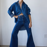 The Essential Shirt in Farrah Indigo